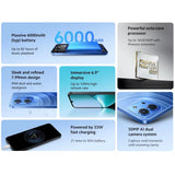 Redmi 15C Global Version 50MP Main Camera Mediatek Helio G81-Ultra 120Hz 6.9" Display 33W Charging 6000Mah Battery