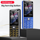 GSM 2G Bar Phone G600 Dual SIM with 6800mAh Battery, SOS Function, Large Keypad, 2.4-Inch Display, Ideal for Seniors, MP3 Recorder