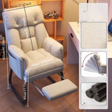 Home Multifunctional Office Computer Chair; Comfortable Seated Chair, Family Dormitory Arched Back Chair