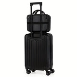 2-Piece Hardshell Luggage Set (20"+14") - Nesting Spinner W/ 360° Wheels & TSA Lock, Lightweight Expandable for Family Travel